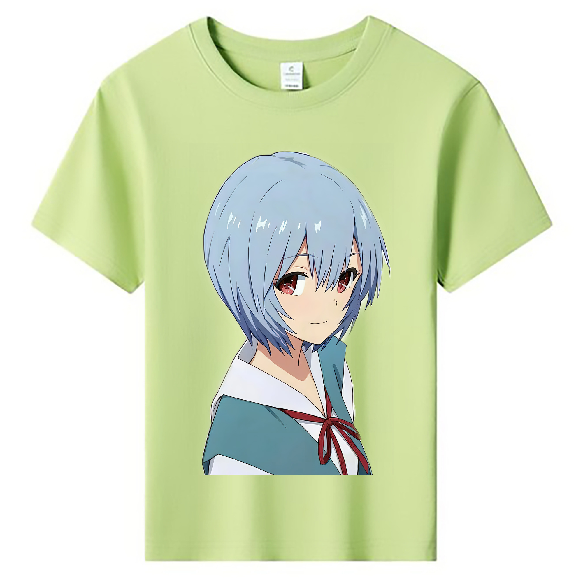 （画像用） EVA 新世紀エヴァンゲリオン 綿100％キッズTシャツ（フロントプリント）